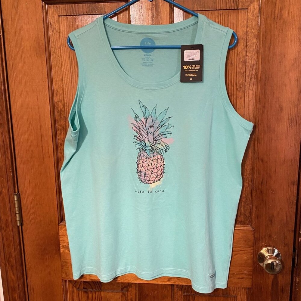 NWT Life is Good Pineapple Tank - XL